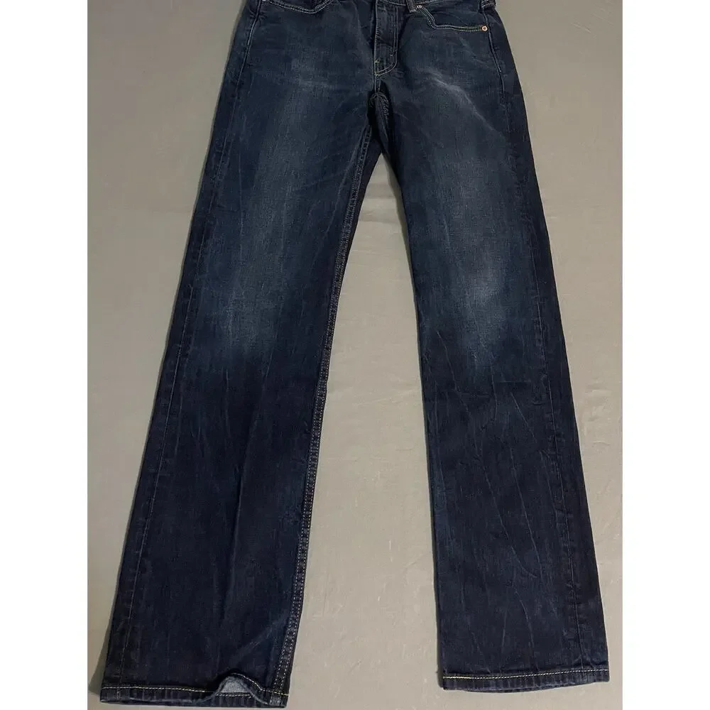 Levi’s 514 Straight Jeans W33 L34 Dark Wash Excellent Condition